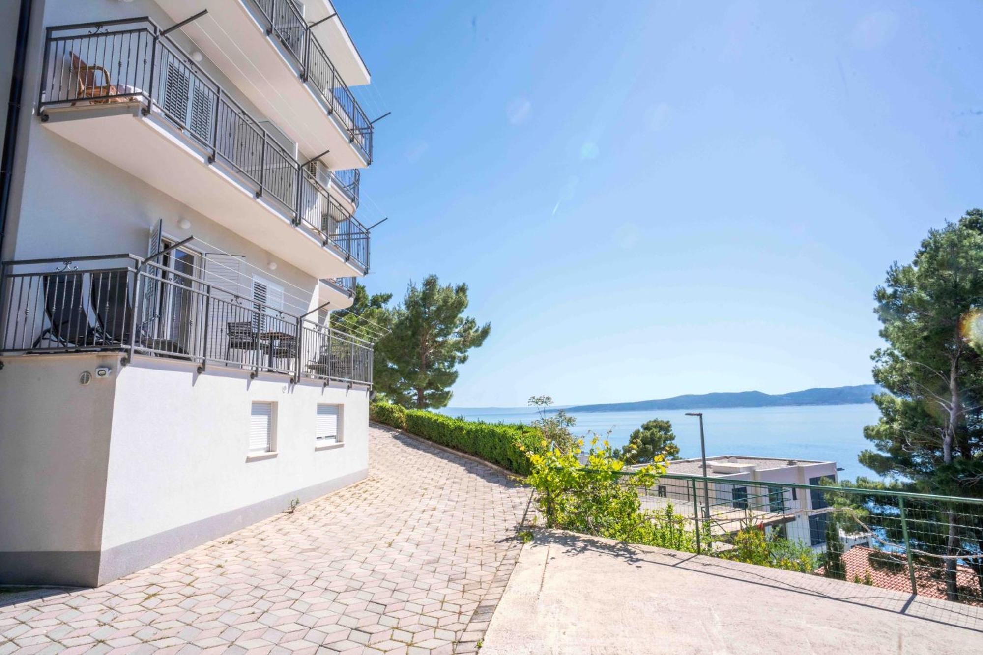 Sea View Apartment Gin Brela Zimmer foto