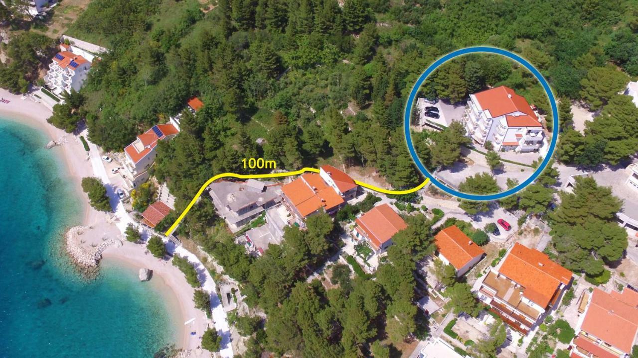 Sea View Apartment Gin Brela Exterior foto